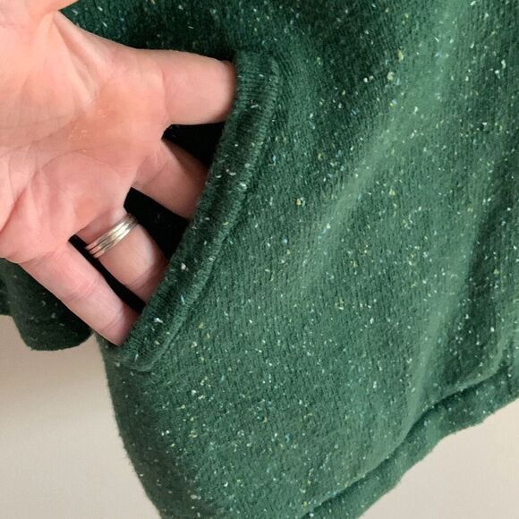 J. JILL Green Speckled Angora Blend‎ Button Cardigan Sweater Size Medium - Picture 7 of 11